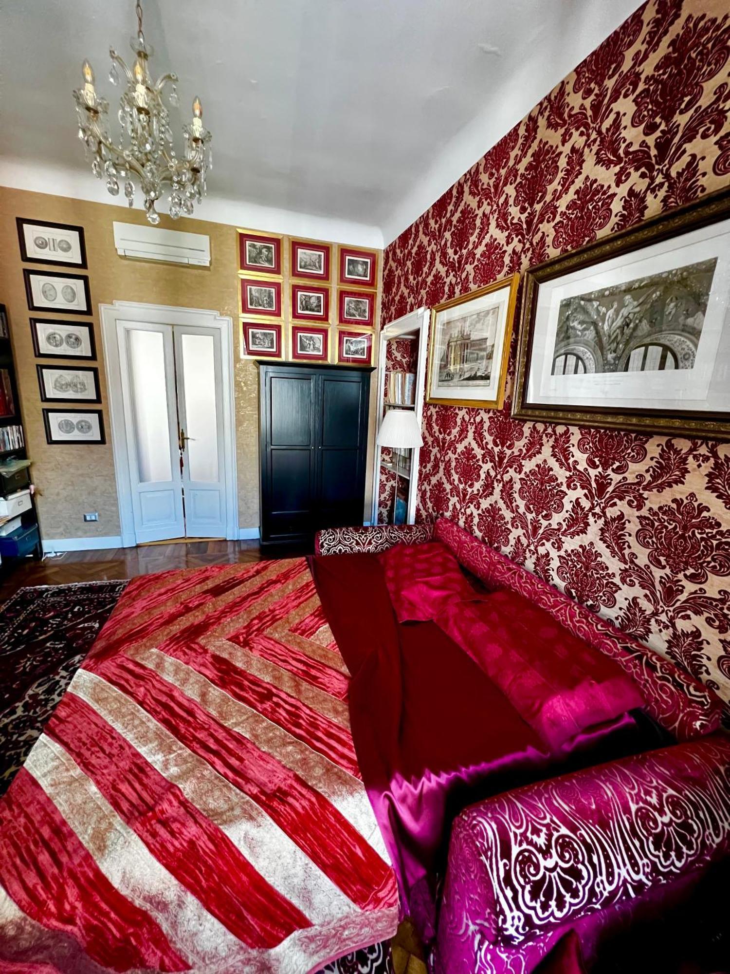 Luxury Room In Central Art Nouveau Building Next To Metro Station Milão Exterior foto